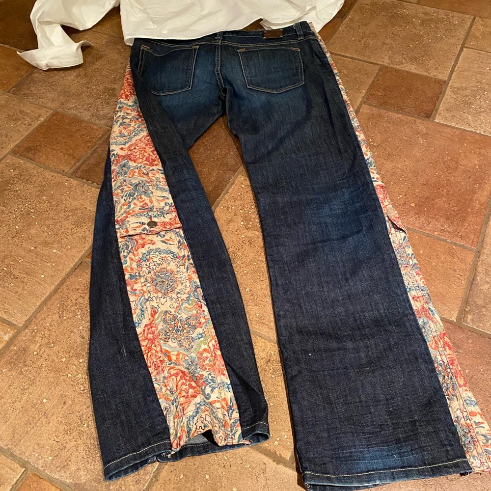One of a kind Upcycled // Remade denim jeans